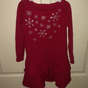 Lands’ End Red Dress - Kids